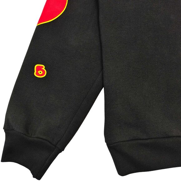 Sp5der x UY Scuti Beluga Hoodie Sweatshirt Black Red | Spider Worldwide - Picture 5 of 6